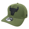New Era 9FORTY Chicago Bulls – Olive Green & Black
