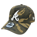 New Era 9FORTY Atlanta Braves – Woodland Camo & White