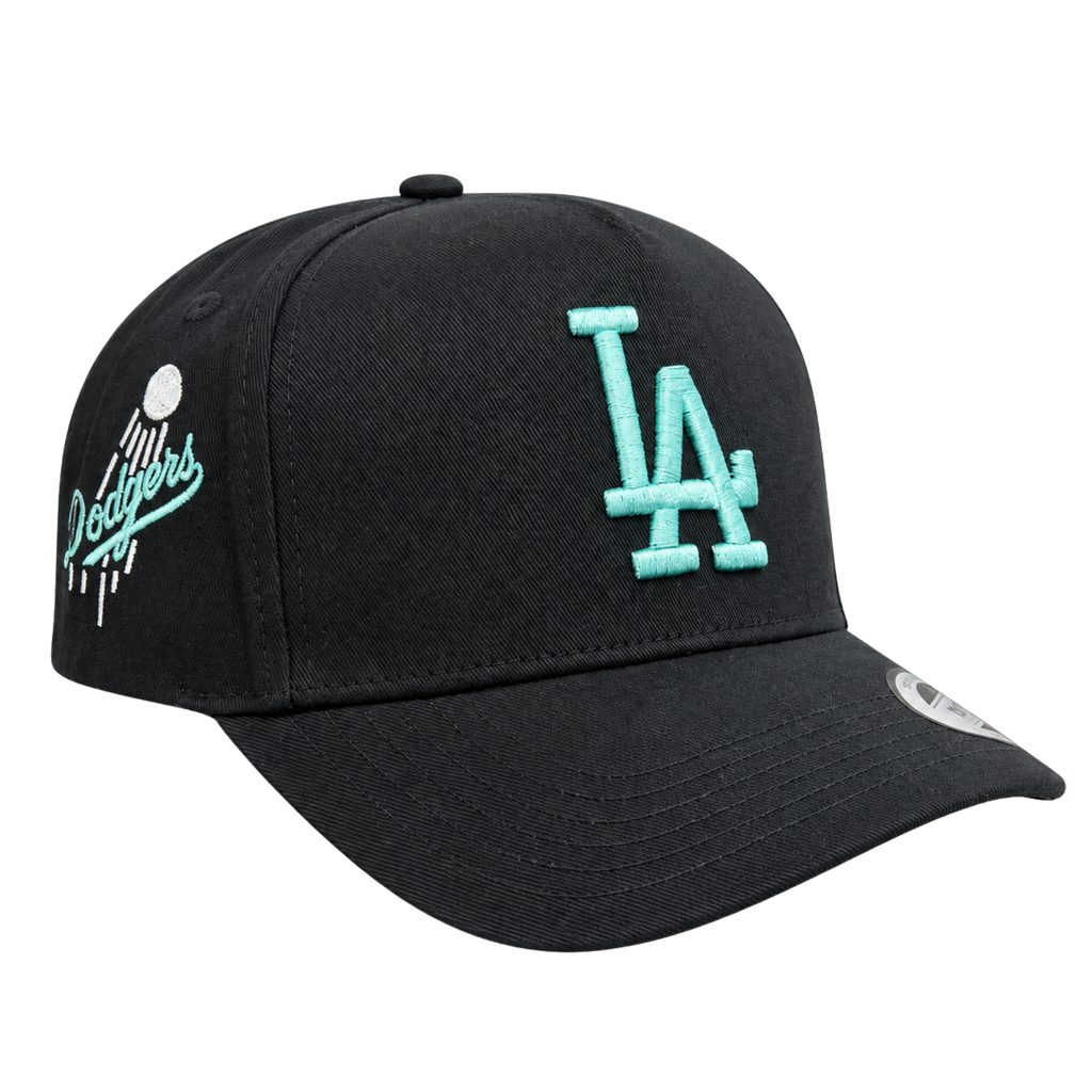 Cooperstown Los Angeles Dodgers – Black, Aqua & White