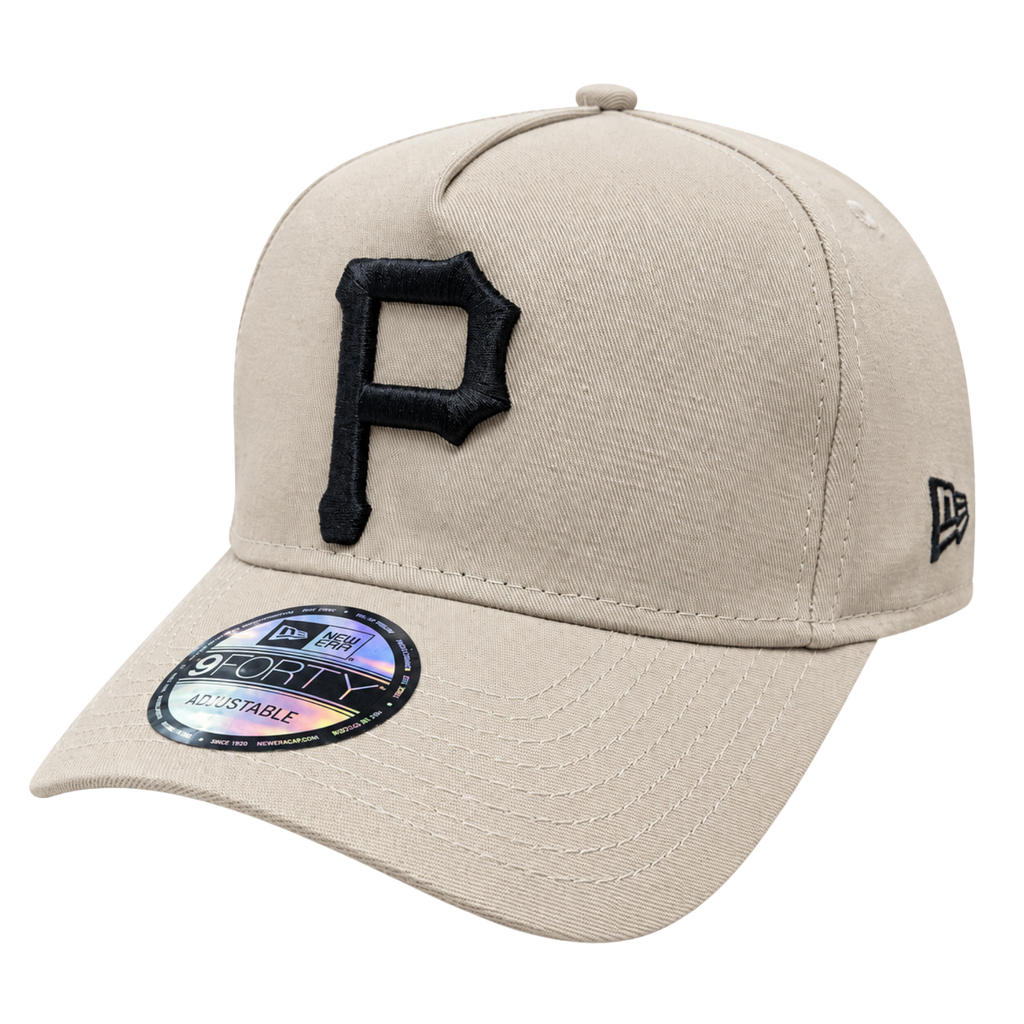 New Era 9FORTY Pittsburgh Pirates – Beige & Black