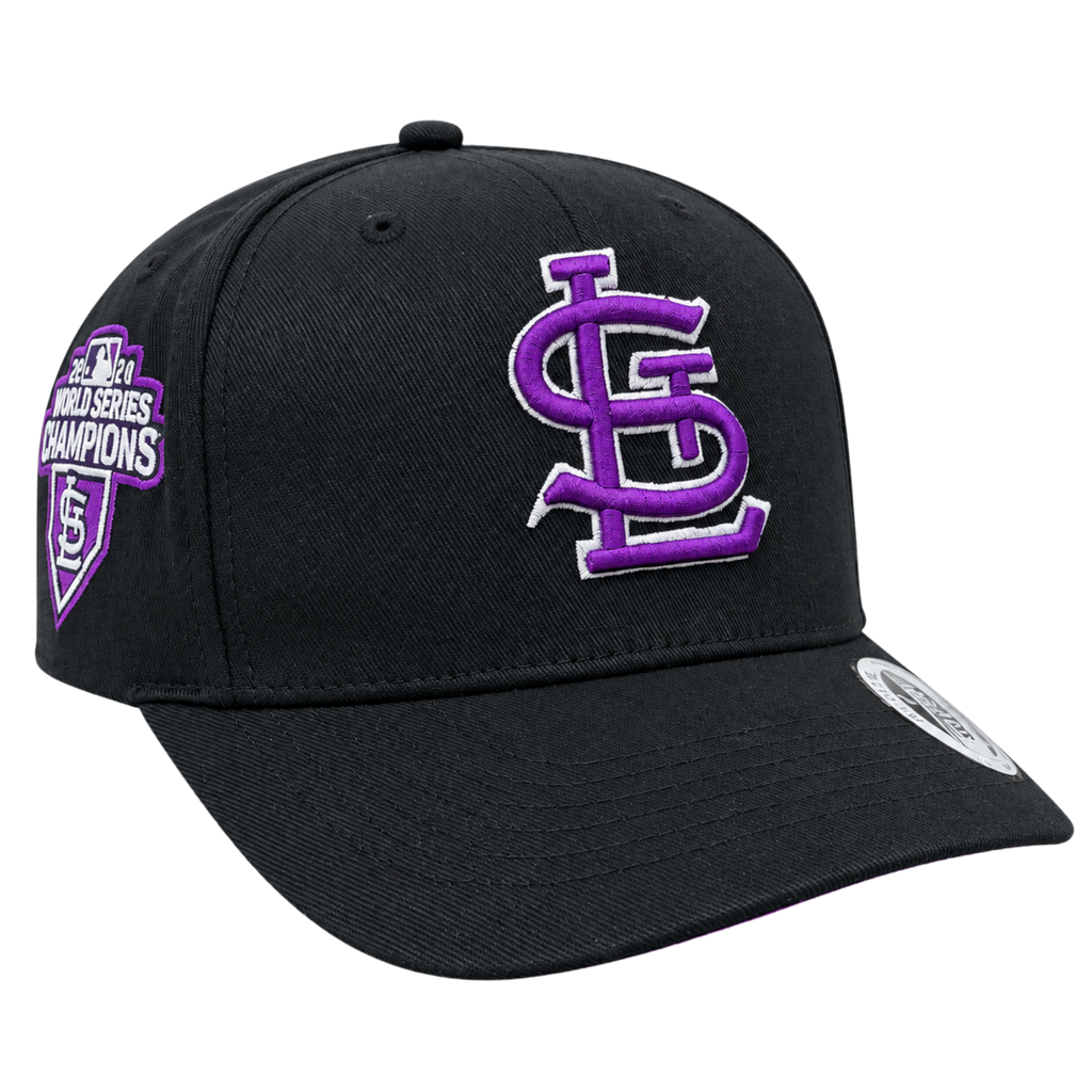 Cooperstown St. Louis Cardinals World Series Champions – Black, Purple & White