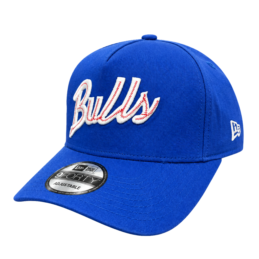 New Era 9FORTY Chicago Bulls – Royal Blue, White & Red