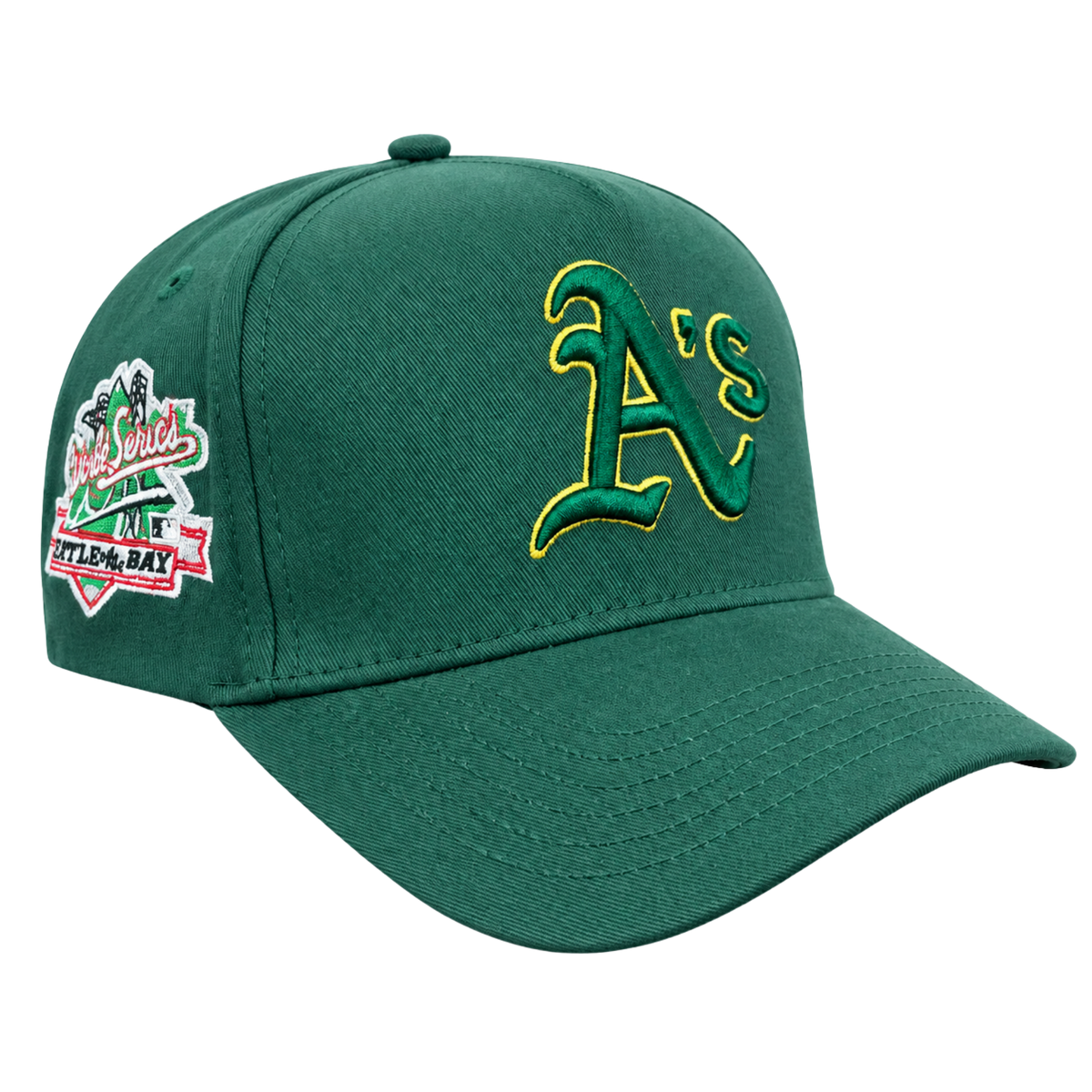 Cooperstown Oakland Athletics Battle of the Bay – Green, Yellow & White