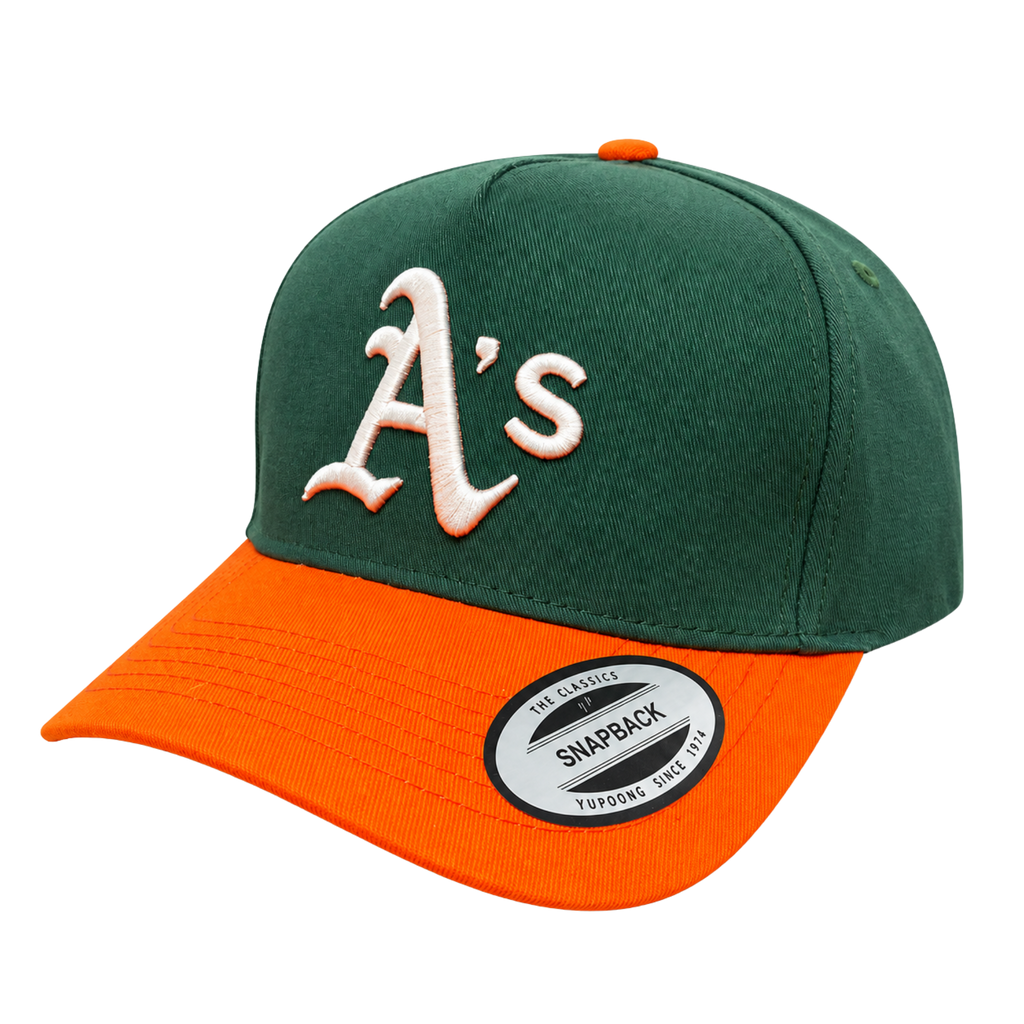 Cooperstown Oakland Athletics – Green, Orange & White