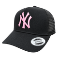 Cooperstown New York Yankees 1999 World Series Trucker – Black, Pink & White