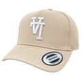 Cooperstown Los Angeles Dodgers Reverse Logo – Beige & White