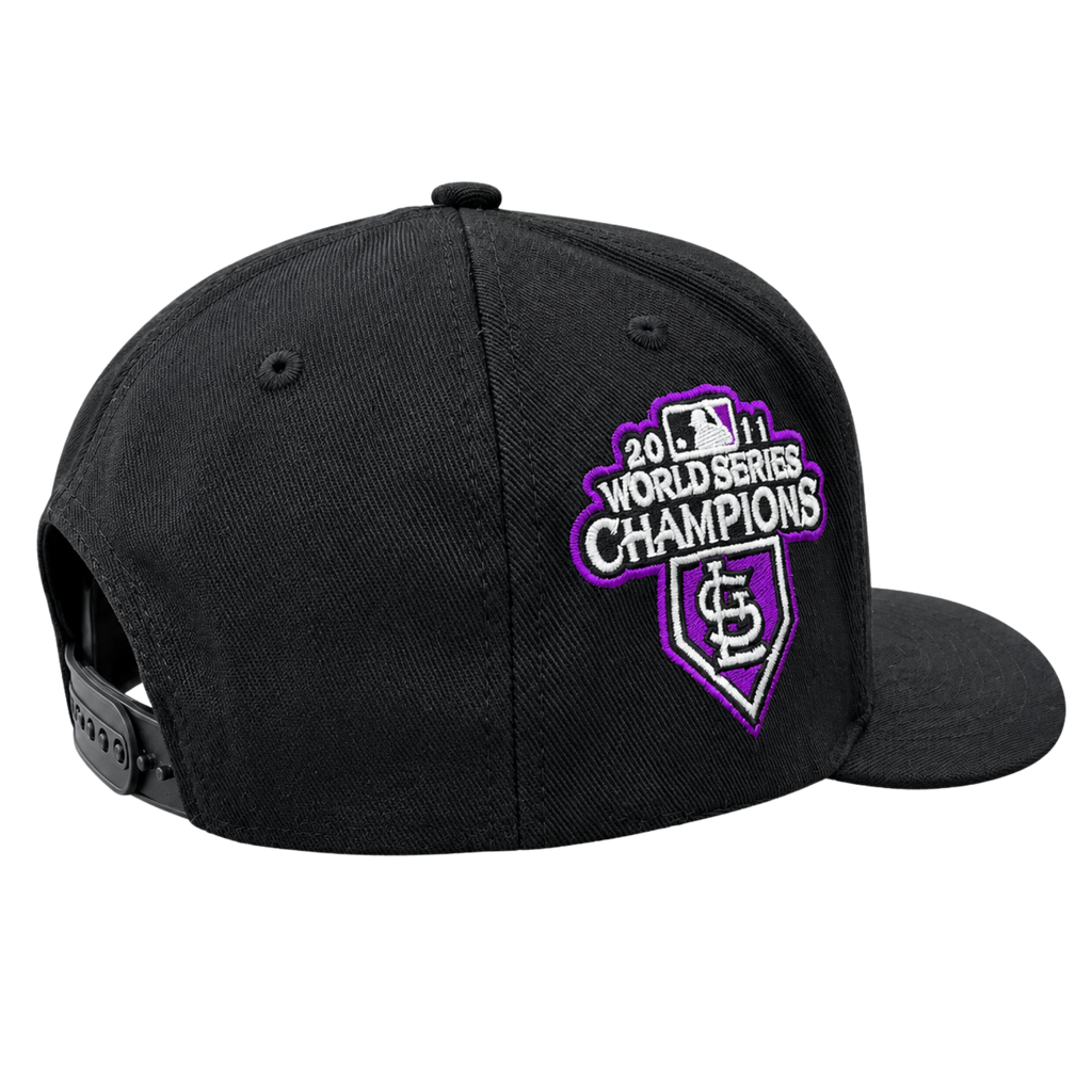 Cooperstown St. Louis Cardinals World Series Champions – Black, Purple & White