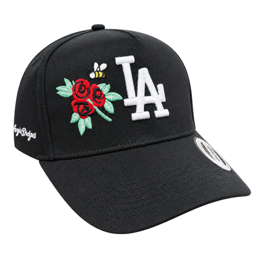 Cooperstown Los Angeles Dodgers Floral – Black, White, Red & Green