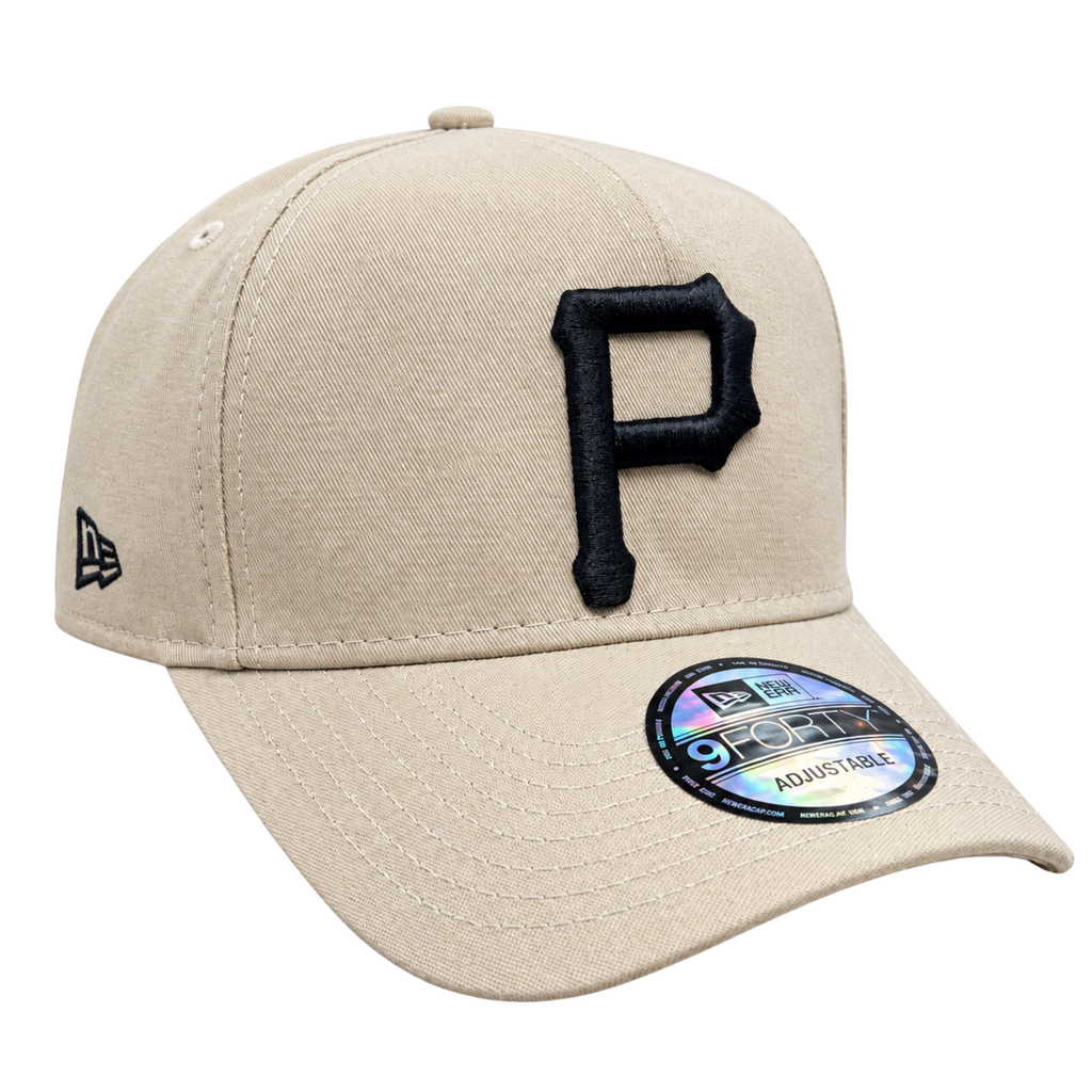 New Era 9FORTY Pittsburgh Pirates – Beige & Black